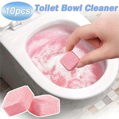 10pcs Toilet Bowl Cleaner Tablet Deep Cleaning Odor Remover