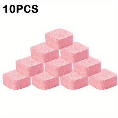 10pcs Toilet Bowl Cleaner Tablet Deep Cleaning Odor Remover
