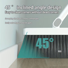 Thickened Broom Dustpan Floor Brush Set Upgraded Non-stick Hair Extended Broom