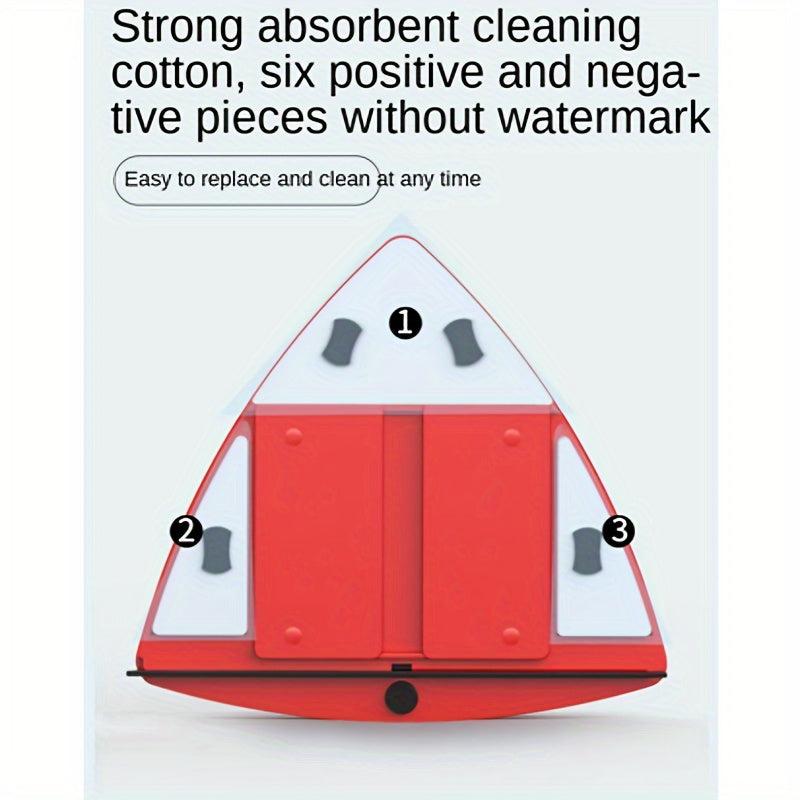 Household Magnetic Window Cleaner Double-sided Glass Wiper