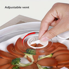 Microwave Splash Proof Cover Set, Splatter Guard for Food