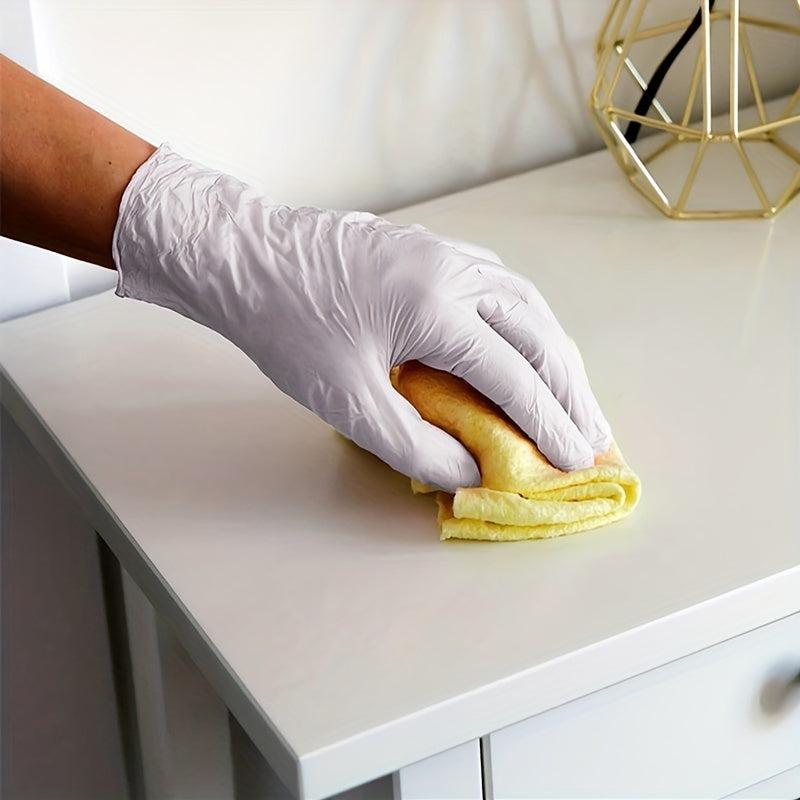 99pcs Disposable Nitrile Gloves Powder And Latex Gloves