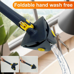 Triangle 360 Rotating Cleaning Mop Telescopic Long Handle Floor Mop