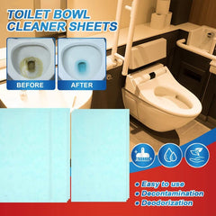 60pcs Water Soluble Toilet Cleaner Tablets - Biodegradable & Stain-Removing
