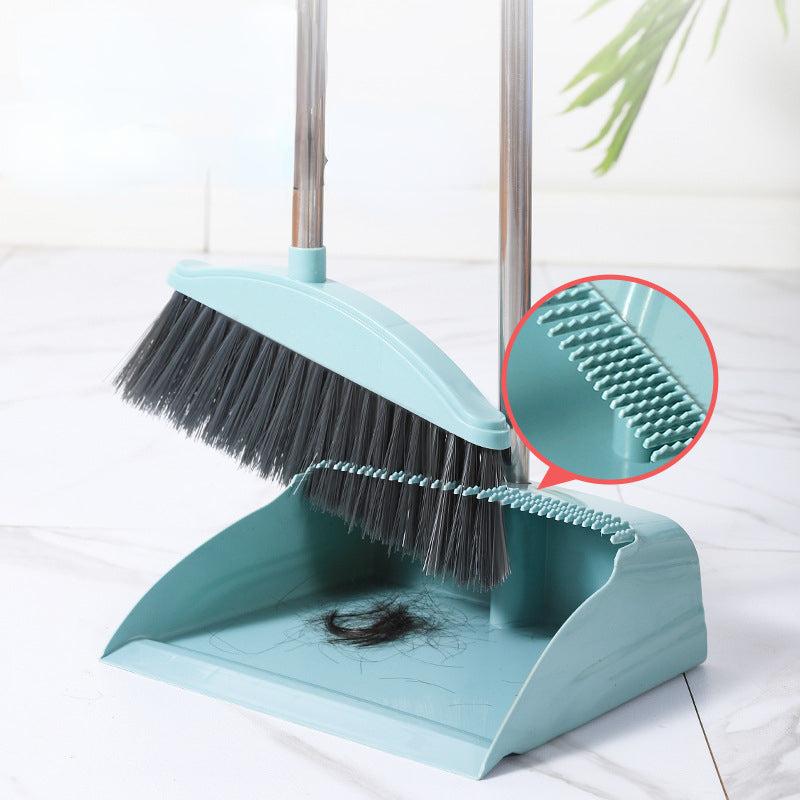 Household Broom And Dustpan Set Long Handle Cleaning Tool