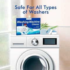 24Pcs Washer Cleaner Effervescent Tablets Deep Cleaning Deodorizer Odor Removal