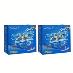 24Pcs Washer Cleaner Effervescent Tablets Deep Cleaning Deodorizer Odor Removal