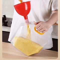 5pcs Rice Hand held Spout Bag Sealed Cereals Beer Preservation Storage Bag