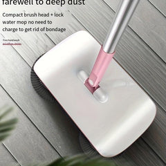 Multifunctional Hand Push Sweeper Vacuum Cleaner - Dry and Wet Use