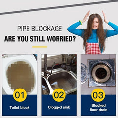 110ML Pipe Dredging Agent Kitchen Sewer Deodorant Pipe Cleaning