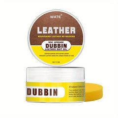 Leather Care Cleaning Balm 110g - Maintenance for Sofa, Bags, Shoes