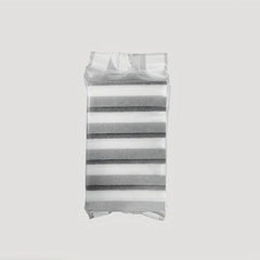 10pcs Dual Sided Kitchen Sponges Grey