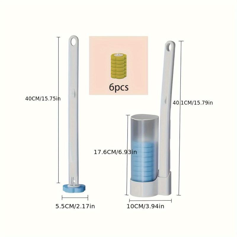 Disposable Bath Brush Long Handle Bathroom Cleaning Tool