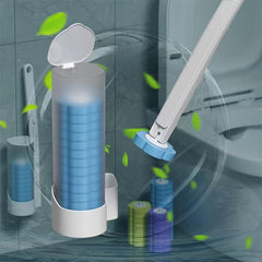Disposable Bath Brush Long Handle Bathroom Cleaning Tool