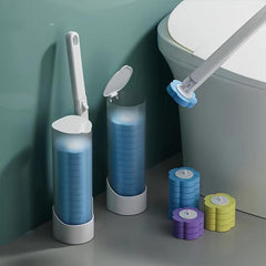 Disposable Bath Brush Long Handle Bathroom Cleaning Tool