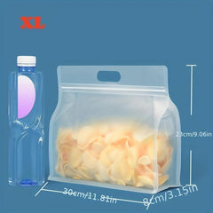 4pcs Reusable Silicone Food Storage Bag Leakproof Container Fresh Bag
