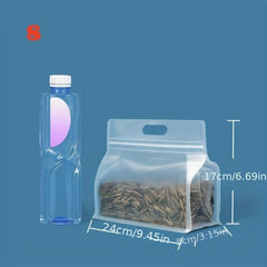 4pcs Reusable Silicone Food Storage Bag Leakproof Container Fresh Bag
