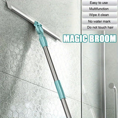 Magic Broom Floor Scraper Bathroom Window Squeegee