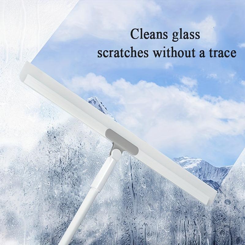Magic Broom 3 Strips Rotating Floor Scraper Bathroom Window Squeegee