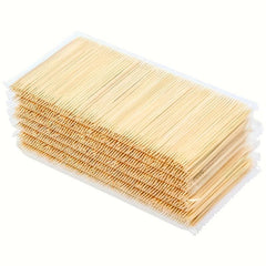 1000pcs Double-headed Bamboo Toothpicks Disposable Wooden Toothpicks
