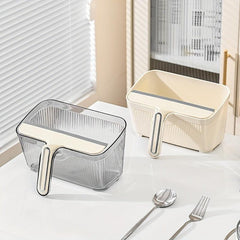 Glass Wiper Squeegee & Garbage Can Set - Multifunctional Desktop Cleaning