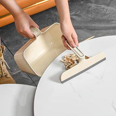 Glass Wiper Squeegee & Garbage Can Set - Multifunctional Desktop Cleaning