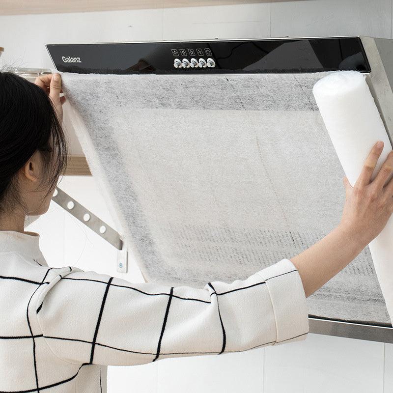 Range Hood Cover High Temp Resistant Kitchen Filter Film