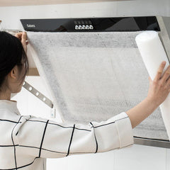 Range Hood Cover High Temp Resistant Kitchen Filter Film
