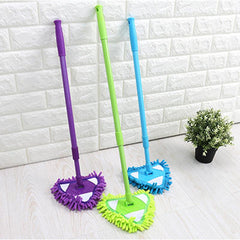 Mini Mop Triangle Dust Brush Spin Scrubber Cordless Bathroom Scrubber