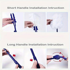 20pcs Replacement Electrostatic Duster Heads - Household Dust Removal Brush