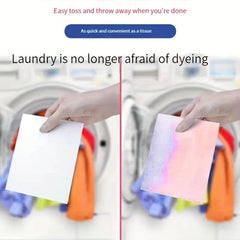 100pcs Absorbing Sheets Prevent Clothes Stains Cleaning Supplies