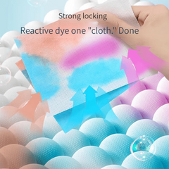 100pcs Absorbing Sheets Prevent Clothes Stains Cleaning Supplies