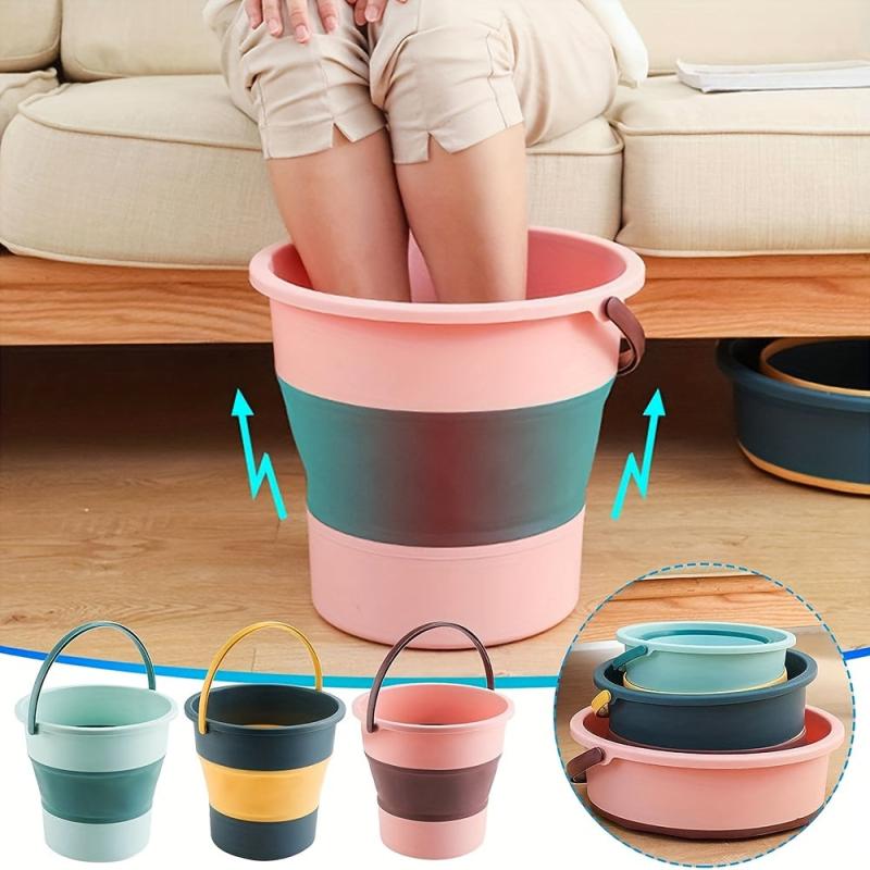 Portable Folding Bucket for Car Washing Household Outdoor Storage