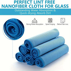 10 Microfiber Cleaning Cloth Dishwashing Kitchen Bathroom Towel