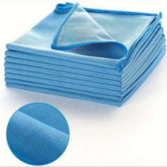 10 Microfiber Cleaning Cloth Dishwashing Kitchen Bathroom Towel