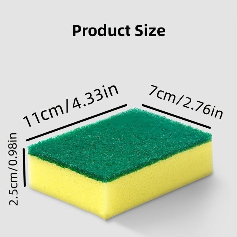 10pcs Non-Scratch Cleaning Sponges Kitchen Bathroom Utensils Essentials