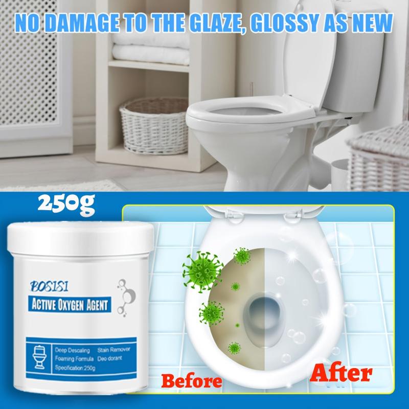 2pcs Ceramic Cleaning Agent Toilet Bowl Cleaner Bathroom Stain Scale Remover
