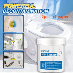 2pcs Ceramic Cleaning Agent Toilet Bowl Cleaner Bathroom Stain Scale Remover