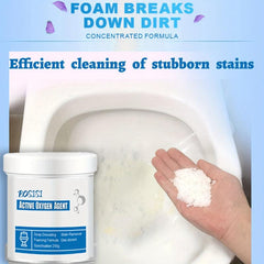 2pcs Ceramic Cleaning Agent Toilet Bowl Cleaner Bathroom Stain Scale Remover