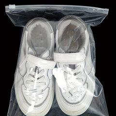 50pcs Thickened Transparent Zipper Clothing Bag High end Travel Storage
