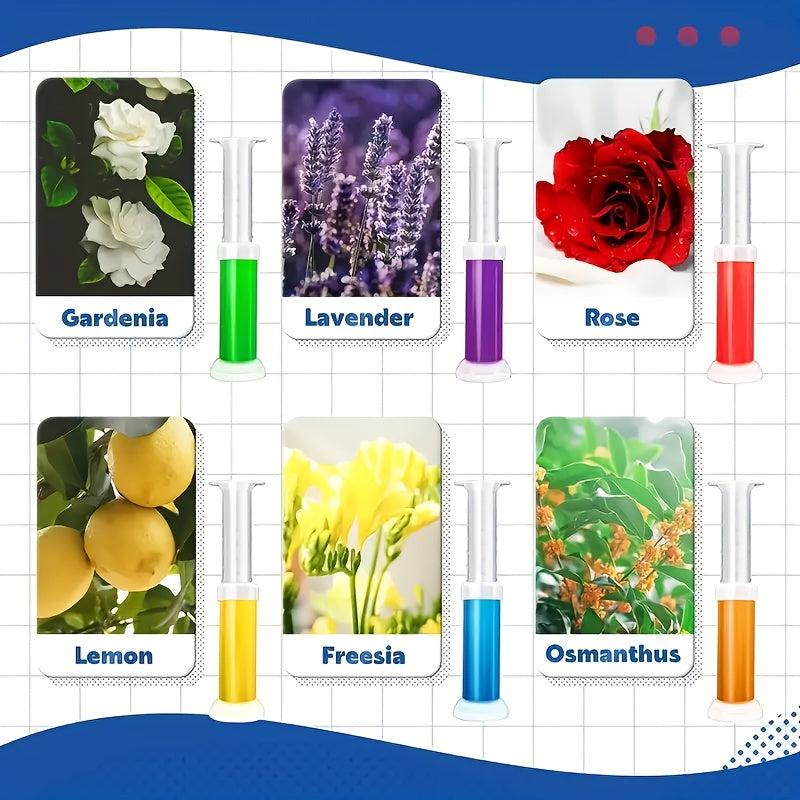 Flower Toilet Cleaning Gel Stamp - Bathroom Deodorizer