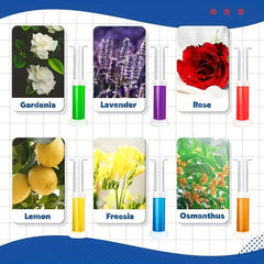 Flower Toilet Cleaning Gel Stamp - Bathroom Deodorizer