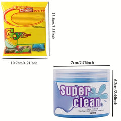 Multifunctional Cleaning Gel for Car Interior Air Conditioner