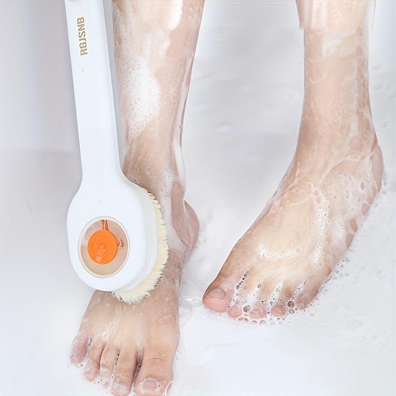 Long Handled Scrub Brush For Shower Bath Body Brush Back Scrubber