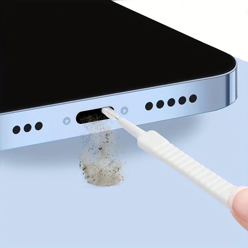 10pcs Mini Cleaning Brush Mobile Charging Port Shower Hole Dust Removal Brush