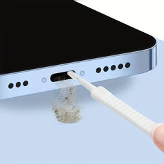 10pcs Mini Cleaning Brush Mobile Charging Port Shower Hole Dust Removal Brush