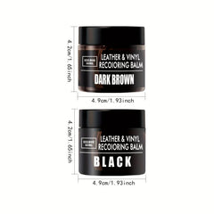 Leather Toning Maintenance Balm 50g for Car Seat Sofa Clothing Bag