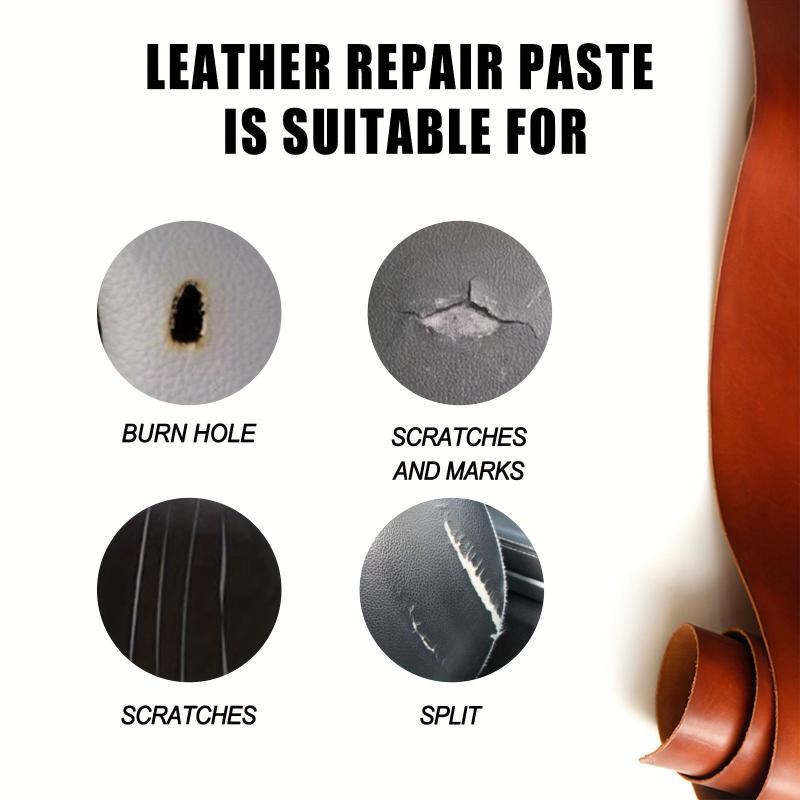 Leather Filling Paste Car Seat Scratch Repair Sofa Damage Refurbishment Paste
