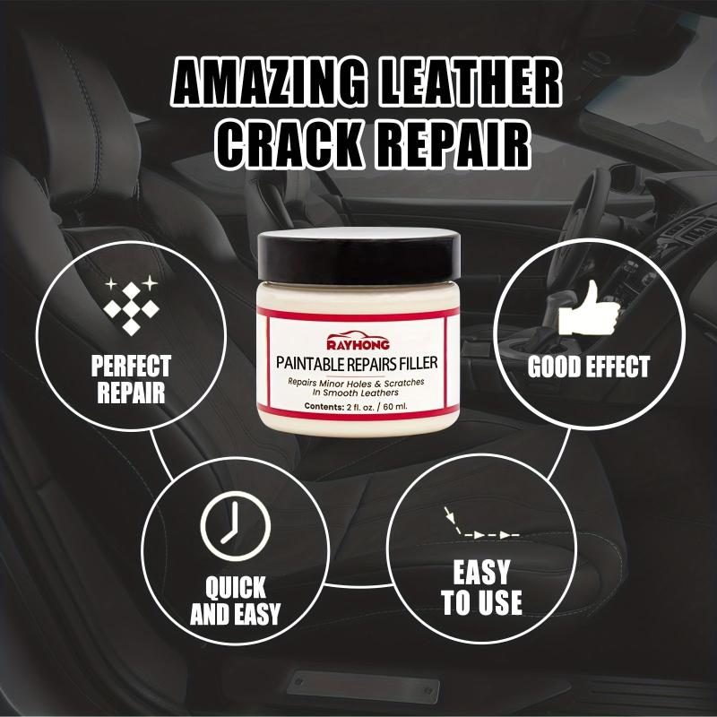 Leather Filling Paste Car Seat Scratch Repair Sofa Damage Refurbishment Paste