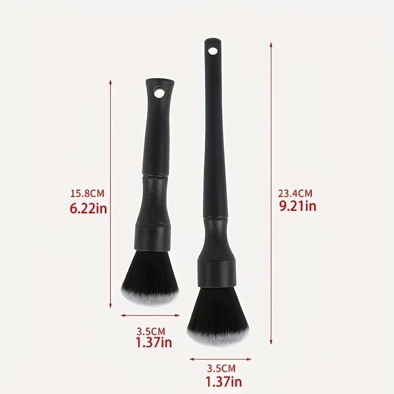 2pcs Portable Cleaning Brush for Keyboard Car Interior Dust Clean